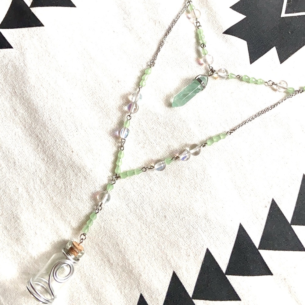 ⚡️ HANDMADE AVENTURINE ESSENTIAL OIL ROSARY ⚡️